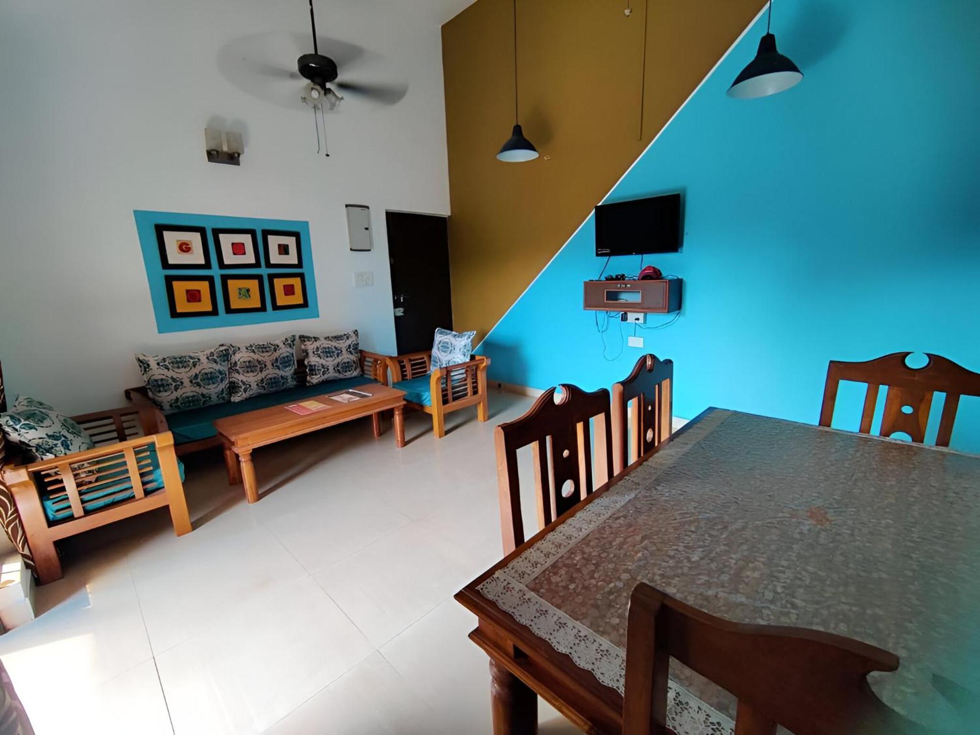 Ronne'S 2Bhk Lagoon Apartment -Calangute Esterno foto